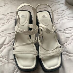 Wild Fable White Heels